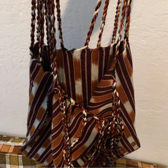 Guatemalan textile ethnic tote bag purse - Picture 7 of 8